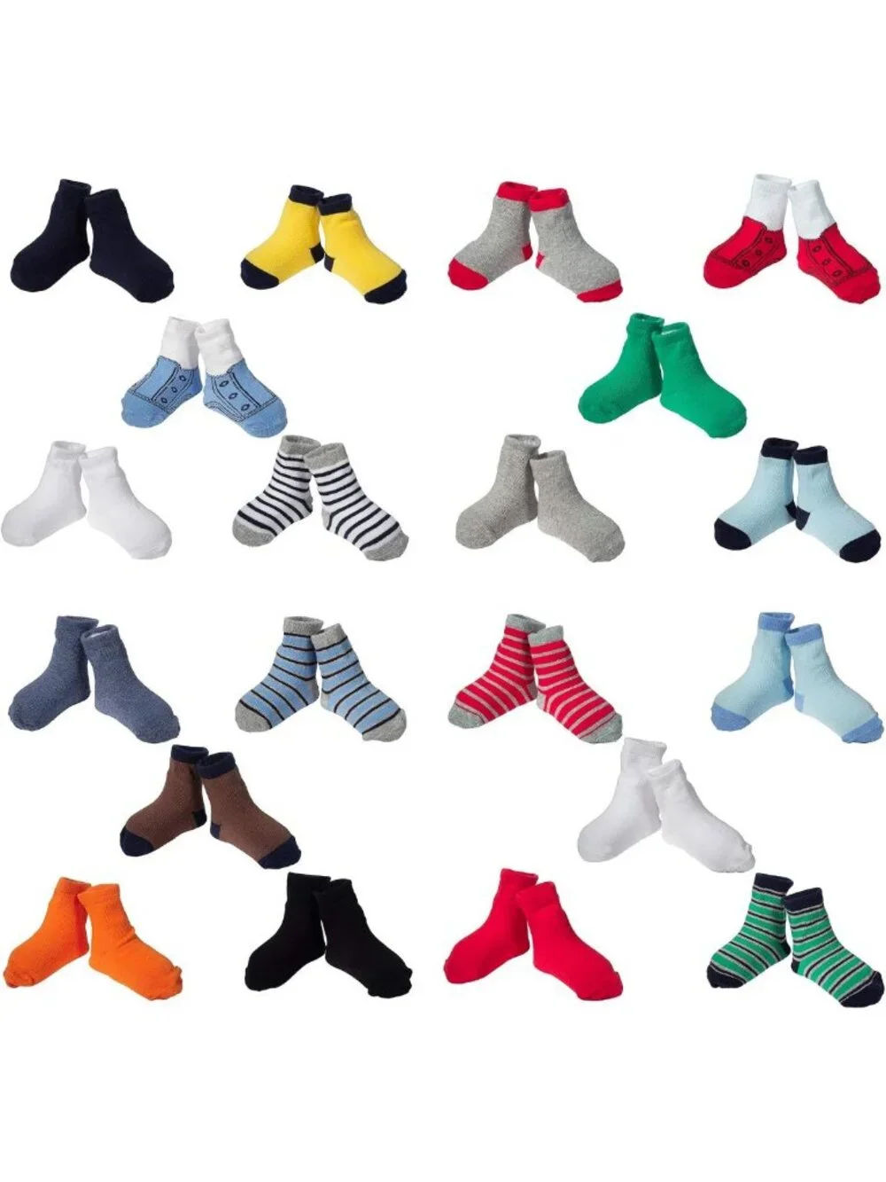 Adorable Baby Boys' Assorted Outfits, Multi-Color, 0-24 Months, Cute & Comfy